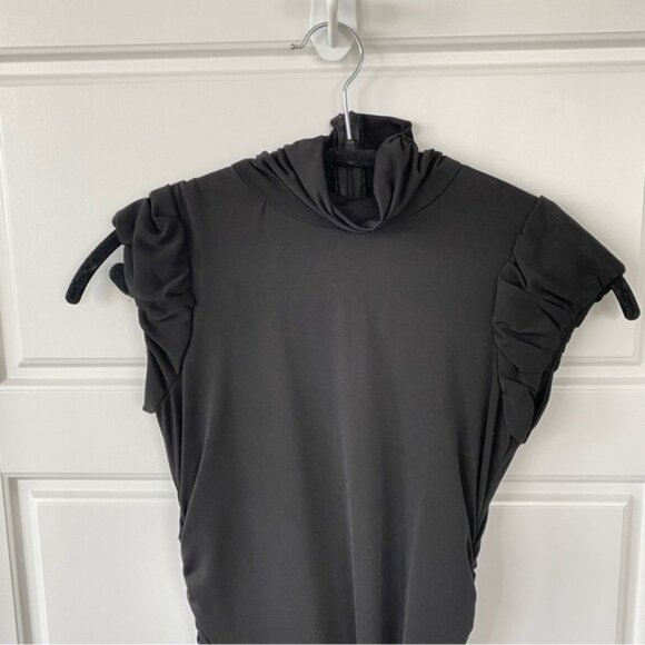 Ruby Rox Bodycon Rouched Midi Dress - Picture 7 of 9